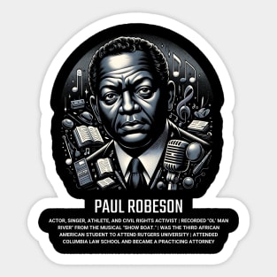Paul Robeson Sticker